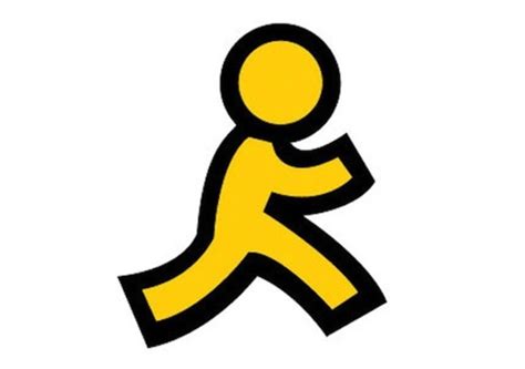 aol man|aim running man.